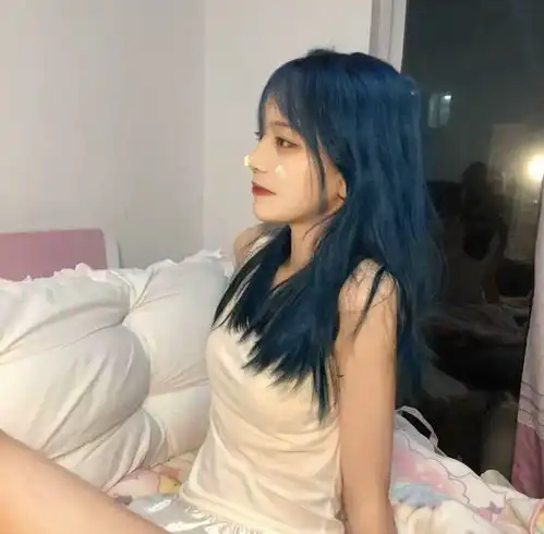 ins蓝色系女头