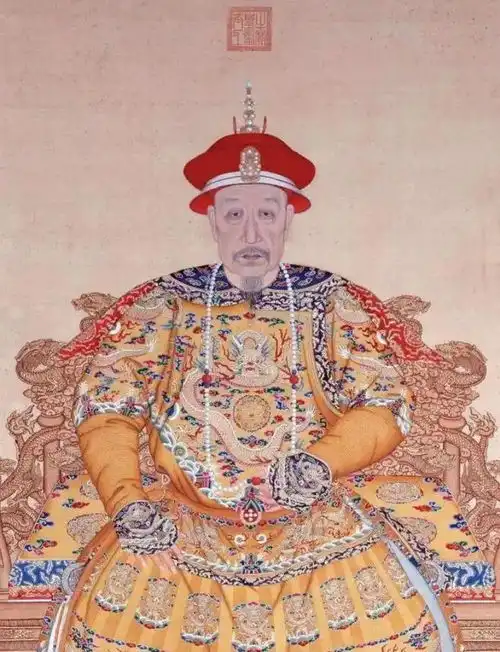 多亏了这个外国人,留下乾隆的真实相貌,和电视上看到的不一样
