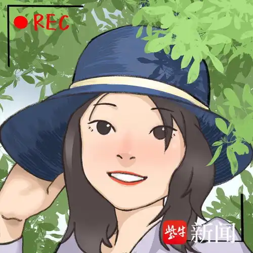 女神节到来女生为女老师手绘q版画像,老师把我画得好可爱呀