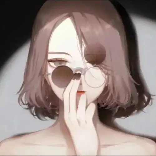 手绘头像从前认为温柔的人才懂爱,后来发现爱着的人才温柔