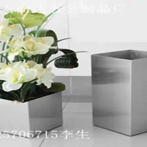 上饶市酒店花盆不锈钢花箱hed厂家定制