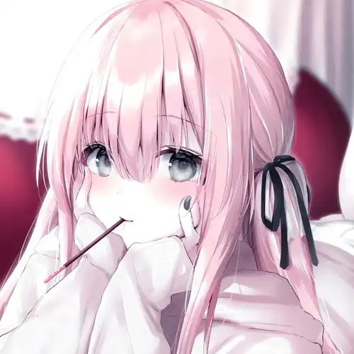 甜甜的女生动漫头像小小爱意,不成敬意
