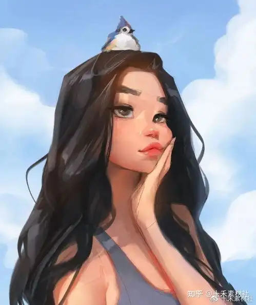 超级高级又有氛围感的女生头像文末有笔刷哦