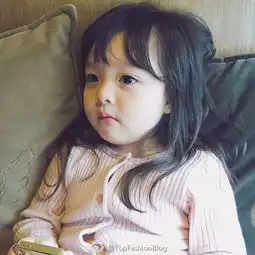 金在恩梨涡妹妹韩国小萝莉萌娃