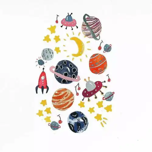 啊这水彩画也太好看了吧老夫的少女心啊