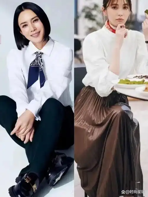 四五十岁的女人,多学学日杂系穿搭,优雅大方还很显气质