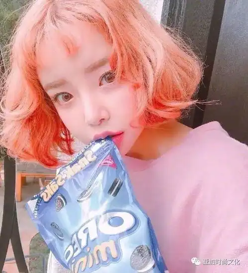 少女发色萌萌哒刘海