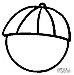 儿童人物简笔画小男孩头像