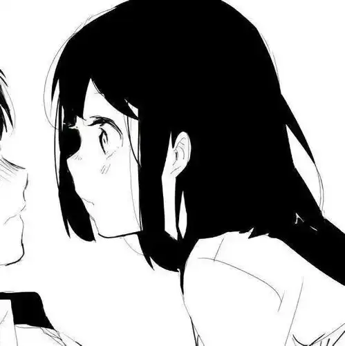 黑白漫画风动漫情头值得保存
