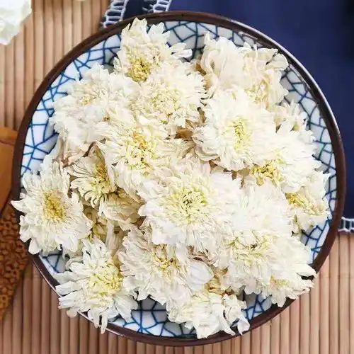 菊花茶黄山贡菊精品白菊花产地批发七月菊金银花玫瑰水果组合花茶