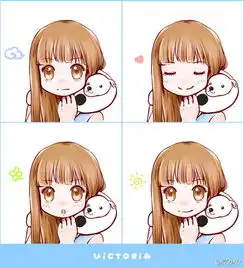 求宋茜q版漫画图片