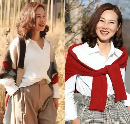 建议五六十岁的女性,少穿这3种老年装,换成另外4种,更时髦洋气