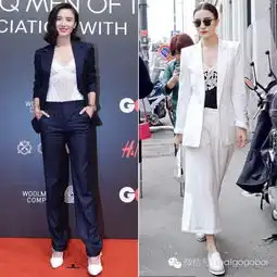 2015国内年度时髦女星街拍女王
