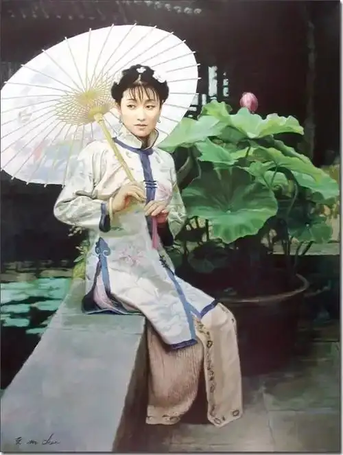 东方美女油画150幅下篇