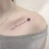 个性头像女拽带纹身微信头像图片大全