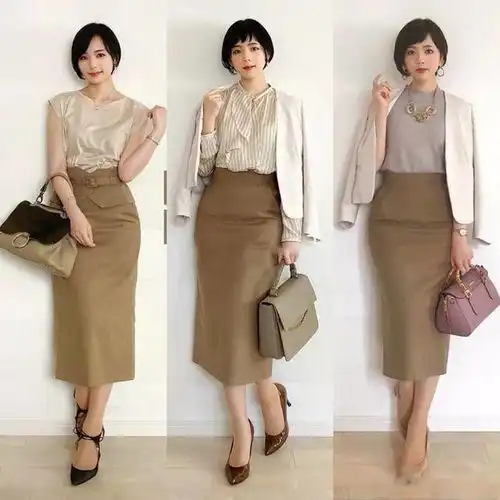 女人真正见过世面,穿西装外套不会配小黑裤看中年主妇就知道了