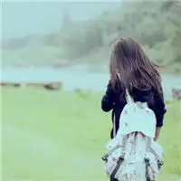 女生的qq头像要孤独的背影