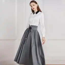 有这2个特点的女人,少穿阔腿裤多穿半裙,不然显胖显腿短