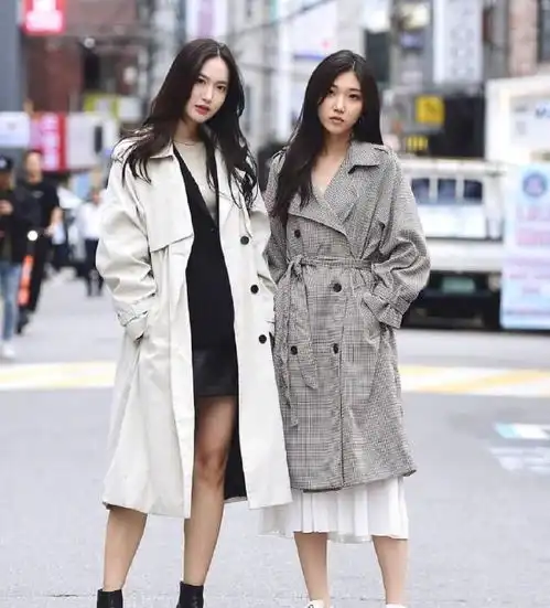 首尔小姐姐的街拍太好看了真正的韩范穿搭,适合大部分女生