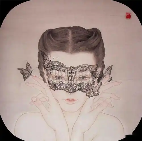 她笔下的古典美人,美得风情万种,惊艳了岁月二