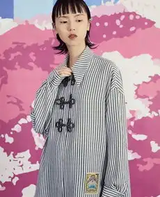 20件中国风改良旗袍t恤复古时髦女孩小众不撞衫