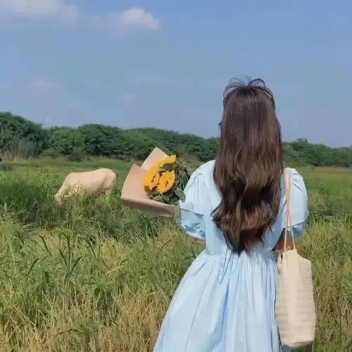 高级感背影头像