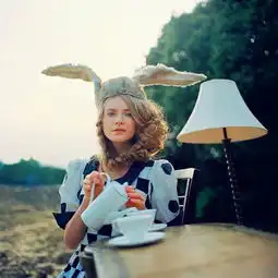 森女恋物志梦幻气息的复古少女人像