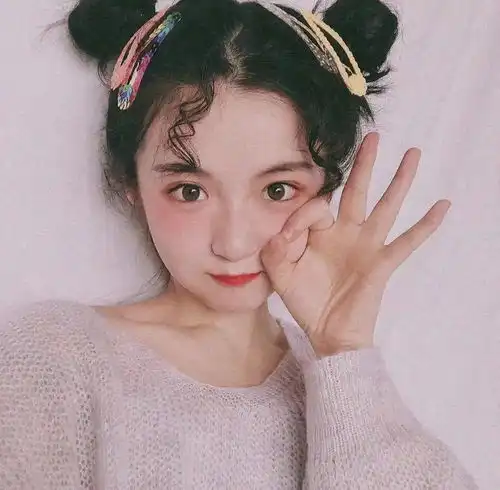 今夏挂耳染漫画刘海彩色发卡哪吒头,清爽好看显脸小