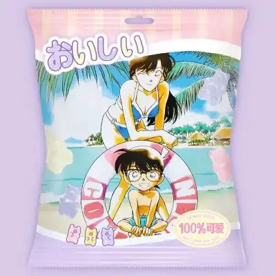 名侦探柯南头像柯南牌小熊软糖酸酸甜甜少女心