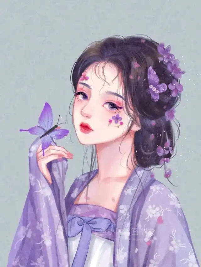 仙气飘飘古风女生头像闺蜜头像,这也太美了吧