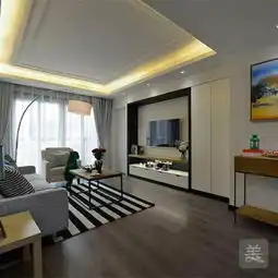 120㎡的三室两厅的简约风格,颜色和软装的协调搭配,很耐看
