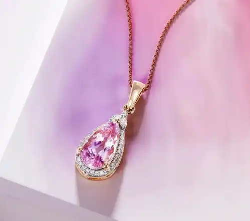彩色宝石界的仙气少女,唤醒少女的粉嫩之心粉色摩根石