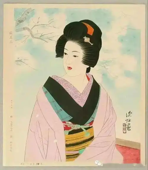他笔下的美人图销魂荡魄,纯情绝俗,被评为日本国宝级文化财产网友这鼻血我先流了...
