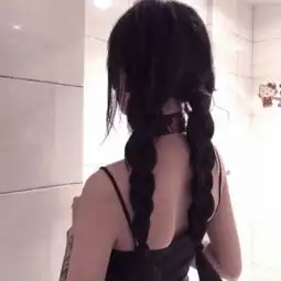 美女头像图片可爱长发侧面长发高清美女图片头像
