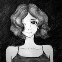 女头像漫画手绘森女微信头像图片大全