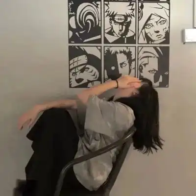 真人女生个性青春头像
