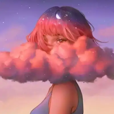 唐崎夜雨自截少女插画头像画师女生头像我要个性网