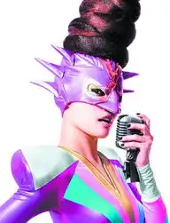 容祖儿酷似搞笑奥特曼