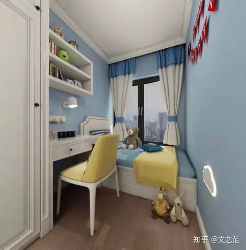 家装色彩运用的这么丰富,猜一猜设计源是男主人还是女主人