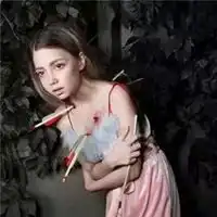 非主流吓人头像女生微信头像图片大全