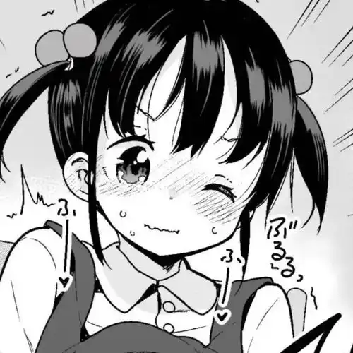高质量漫画风黑白女漫头
