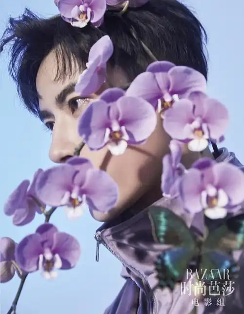 芭莎四男星韩东君靠鼻孔成功抢镜,于朦胧这姿势也太显脸小了吧