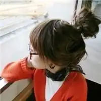 要一个侧面的女头像