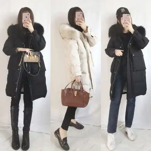 过年羽绒服小衫时髦有质感,跟着小个子这样穿,温暖与舒适