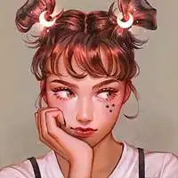 打游戏厉害的女生头像