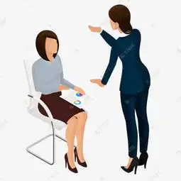 工作的卡通美女人物素材图片免费下载千库网