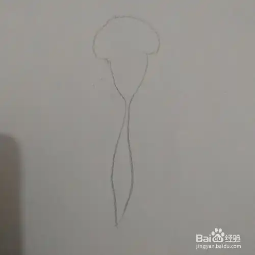 学画简笔画4古风女孩背影的画法