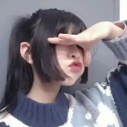 女生头像蓝色系女生头像