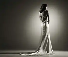 一个人的婚礼haute女性单独婚纱摄影赏6