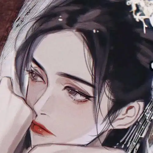 高冷动漫女生头像最黑的那条路总是要自己走完